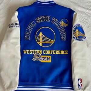 Golden State Warriors Pro Standard Varsity Jacket by Pro Standard
